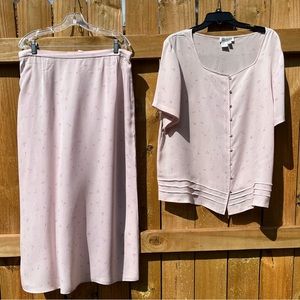 Due per Due Skirt Set